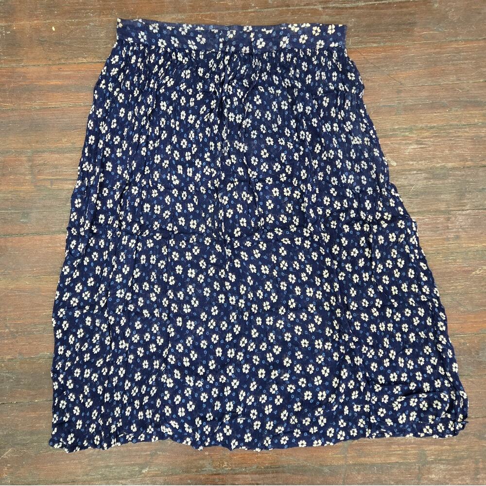 Vintage 90s Herstyle ditsy floral midi skirt